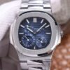 Replica Patek Philippe Nautilus 5712/1A-001 PF Factory Blue Dial Steel Strap