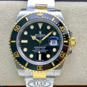 Replica Rolex Submariner 116613-LN-97203 Clean Factory V4 Black Bezel