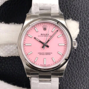 Replica Rolex Oyster Perpetual M277200-0009 31MM EW Factory Pink Dial