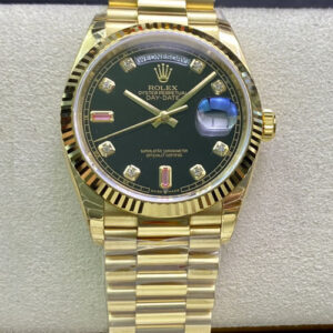 Replica Rolex Day Date 118208 EW Factory Stainless Steel