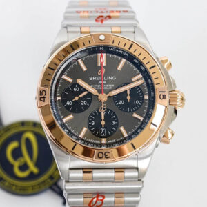 Replica Breitling Chronomat UB0134101B1U1 GF Factory Gold Bezel