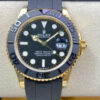 Replica Rolex Yacht Master M226658-0001 42MM OW Factory Black Rubber Strap - Replica Watches Factory