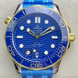 Replica Omega Seamaster Diver 300M 210.20.42.20.03.001 VS Factory Blue Bezel