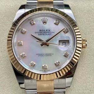 Replica Rolex Datejust 41MM M126331-0013 Clean Factory Diamond Dial