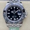 Replica Rolex Greenwich II M126710grnr-0003 GMT AR factory black gray ceramic bezel - Replica Watches Factory