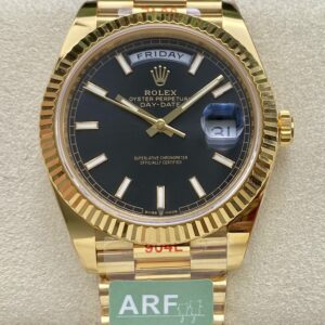 Replica Rolex Day-Date m228238-0067 AR factory week display - Replica Watches Factory