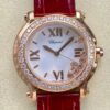Replica Chopard HAPPY DIAMONDS 277473-5009 YF Factory Silvery white dial- Replica Watches Factory