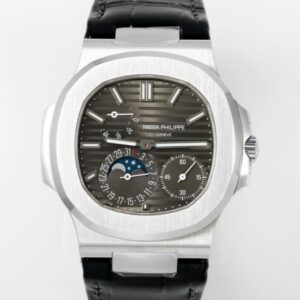 Replica Patek Philippe Nautilus 5712G-001 PPF factory V3 Black strap - Replica Watches Factory