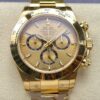 Replica Rolex Cosmograph Daytona m126508-0005 CLEAN Factory Gold strap - Replica Watches Factory