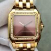 Replica Cartier PANTHÈRE DE CARTIER WJPN0035 AF Factory Brown dial- Replica Watches Factory