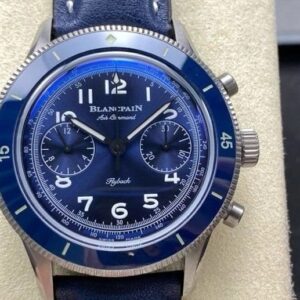 Replica Blancpain Air Command AC02-12B40-63B TW Factory Blue ceramic bezel - Replica Watches Factory