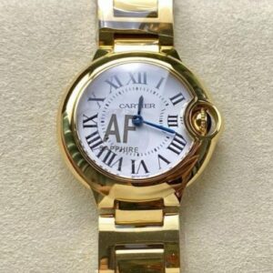 Replica Cartier Blue Balloon W69001Z2 AF Factory Sapphire crystal- Replica Watches Factory