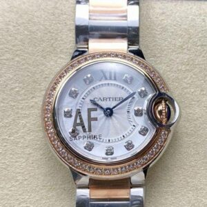 Replica Cartier Blue Balloon W3BB0025 AF Factory Stainless steel case- Replica Watches Factory