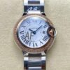 Replica Cartier Blue Balloon WE902079 AF Factory Silver dial- Replica Watches Factory