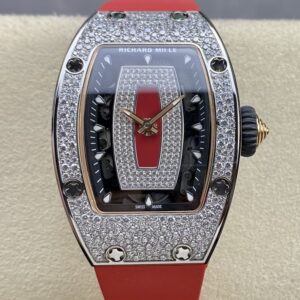 Replica Richard Mille Women's RM 07-01 BBA Factory Red Gold- Replica Watches Factory