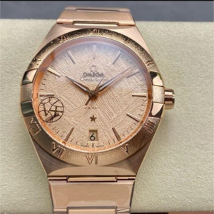Replica Omega Constellation 131.50.41.21.99.002 V+ Factory V2 Pink dial - Replica Watches Factory
