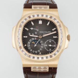 Replica Patek Philippe Nautilus 5724R-001 PPF factory V3 Date display - Replica Watches Factory