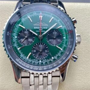 Replica Breitling Navitimer AB0137241L1A1 BLS factory Dark green dial - Replica Watches Factory