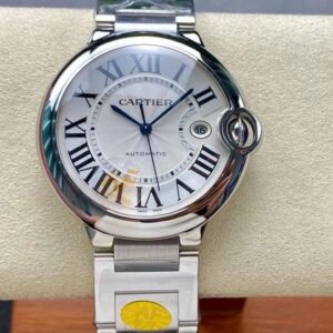 Replica Cartier Ballon Bleu WSBB0040 AF factory Silver grey dial - Replica Watches Factory