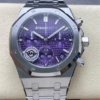 Replica Audemars Piguet Royal Oak 26240BC.OO.1320BC.01 APS Factory Purple dial- Replica Watches Factory