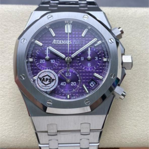 Replica Audemars Piguet Royal Oak 26240BC.OO.1320BC.01 APS Factory Purple dial- Replica Watches Factory