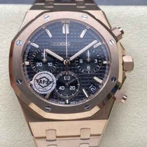 Replica Audemars Piguet Royal Oak 26240OR.OO.1320OR.06 APS Factory Black Dial- Replica Watches Factory