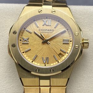 Replica Chopard Snow Mountain Pride 295363-0001 GH Factory Gold dial- Replica Watches Factory