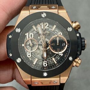Replica Hublot BIG BANG 411.OM.1180.RX BB Factory Transparent case back - Replica Watches Factory