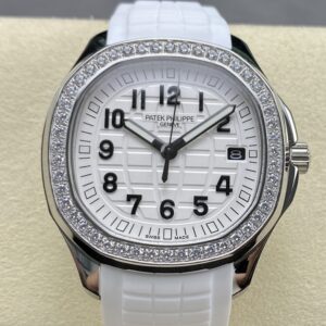 Replica Patek Philippe AQUANAUT 5267/200A-010 GR Factory White dial- Replica Watches Factory