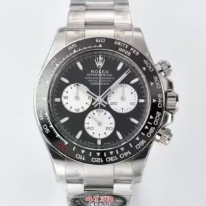 Replica Rolex Cosmograph Daytona M126529LN-0001 clean factory black panda dial- Replica Watches Factory