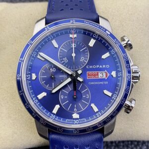 Replica Chopard MILLE MIGLIA 168571-3007 V7 Factory Calfskin leather strap- Replica Watches Factory