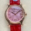 Replica Chopard HAPPY SPORT 278590-3012 YF Factory Pink dial- Replica Watches Factory