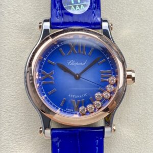 Replica Chopard HAPPY SPORT 278578-6003 YF Factory Gradient blue dial- Replica Watches Factory