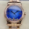 Replica Chopard HAPPY SPORT 27857-6005 YF Factory Blue Dial- Replica Watches Factory