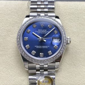 Replica Rolex Datejust m126284rbr-0029 AR Factory Blue Dial - Replica Watches Factory