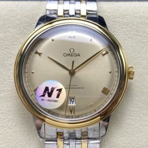 Replica Omega De Ville 434.20.40.20.08.001 N1 Factory Gold dial - Replica Watches Factory