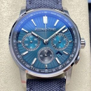 Replica Audemars Piguet CODE 11.59 26393ST.OO.A348KB.01 OMF Factory Blue strap - Replica Watches Factory