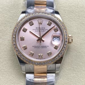 Replica Rolex Datejust m278381rbr-0023 AR Factory Oystersteel case - Replica Watches Factory