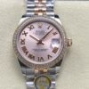 Replica Rolex Datejust m278381rbr-0002 AR Factory Interval gold strap - Replica Watches Factory
