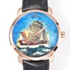 Replica Ulysse Nardin CLASSICO 8152-111-2-ZHENGHE FL Factory Transparent case back - Replica Watches Factory