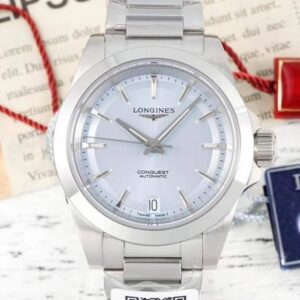 Replica Longines Concas L3.430.4.92.6 AF Factory Transparent case back - Replica Watches Factory