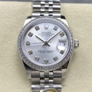 Replica Rolex Datejust m278384rbr-0034 AR Factory Crown Buckle - Replica Watches Factory