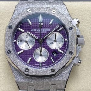 Replica Audemars Piguet Royal Oak 26331BC.GG.1224BC.01 OM Factory Purple dial - Replica Watches Factory