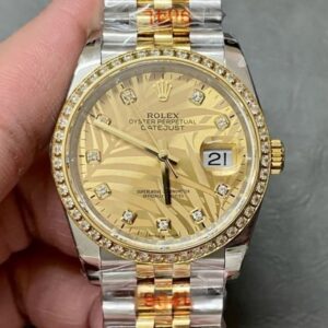 Replica Rolex Datejust m126283rbr-0029 GM Factory Oystersteel case - Replica Watches Factory
