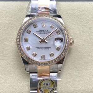 Replica Rolex Datejust m278381rbr-0025 AR Factory White dial - Replica Watches Factory