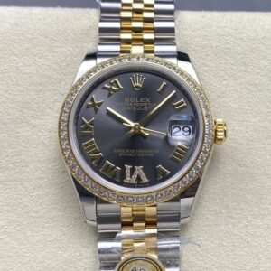 Replica Rolex Datejust m278383rbr-0018 AR Factory Dark grey dial - Replica Watches Factory