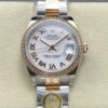Replica Rolex Datejust m278381rbr-0003 AR Factory Diamond bezel - Replica Watches Factory