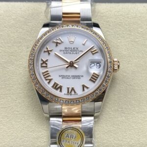 Replica Rolex Datejust m278381rbr-0003 AR Factory Diamond bezel - Replica Watches Factory