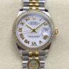 Replica Rolex Datejust m278383rbr-0002 AR Factory White dial - Replica Watches Factory