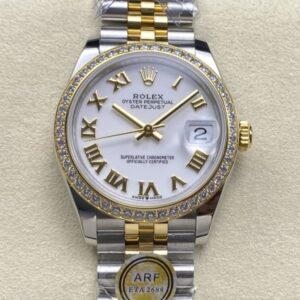 Replica Rolex Datejust m278383rbr-0002 AR Factory White dial - Replica Watches Factory